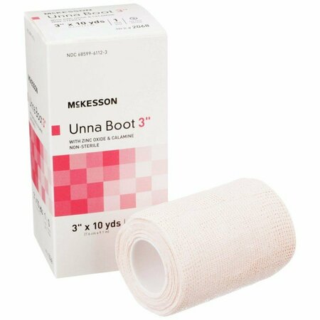 MCKESSON Unna Boot with Calamine and Zinc Oxide, 3 Inch x 10 Yard, 12PK 2068